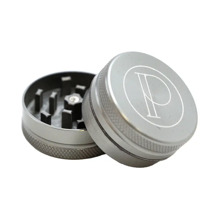 Prohibition Grinder - Square Tooth - 2-piece - 1.5’’ - GREY
