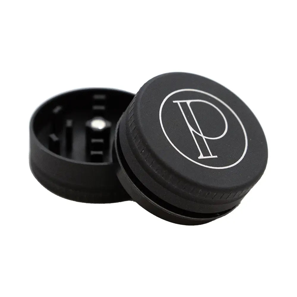 Prohibition Grinder - Square Tooth - 2-piece - 1.5’’ - MATTE BLACK