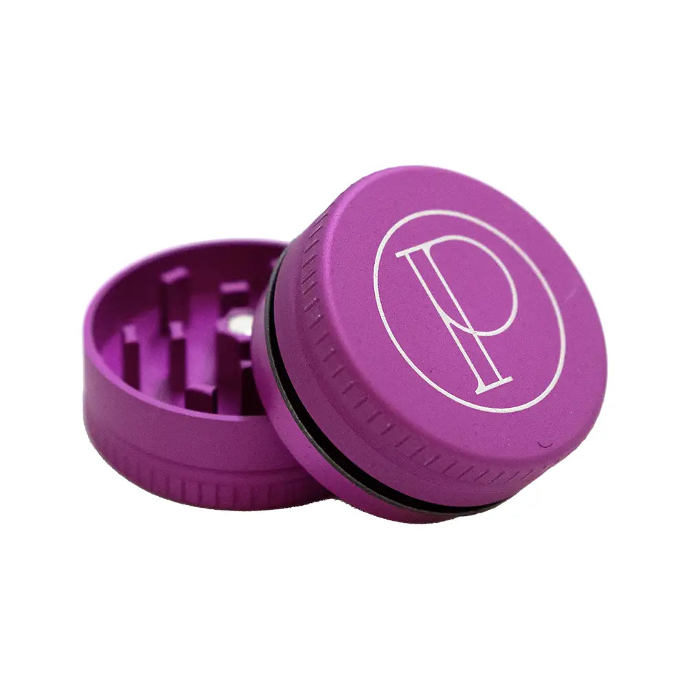 Prohibition Grinder - Square Tooth - 2-piece - 1.5’’ - MATTE PINK