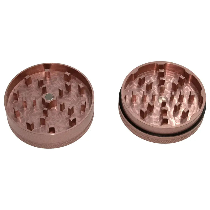 Prohibition Grinder - Square Tooth - 2-piece - 2.5’’