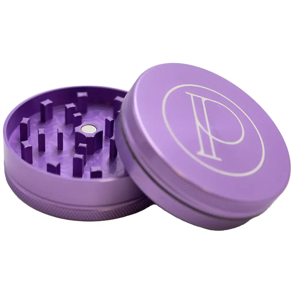 Prohibition Grinder - Square Tooth - 2-piece - 2.5’’ - LILAC