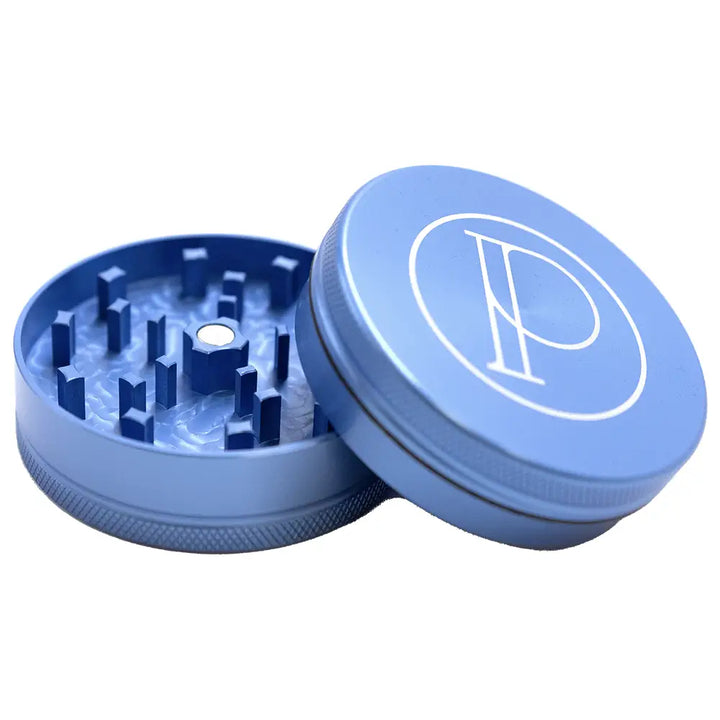 Prohibition Grinder - Square Tooth - 2-piece - 2.5’’ - SEA BLUE (NEW)