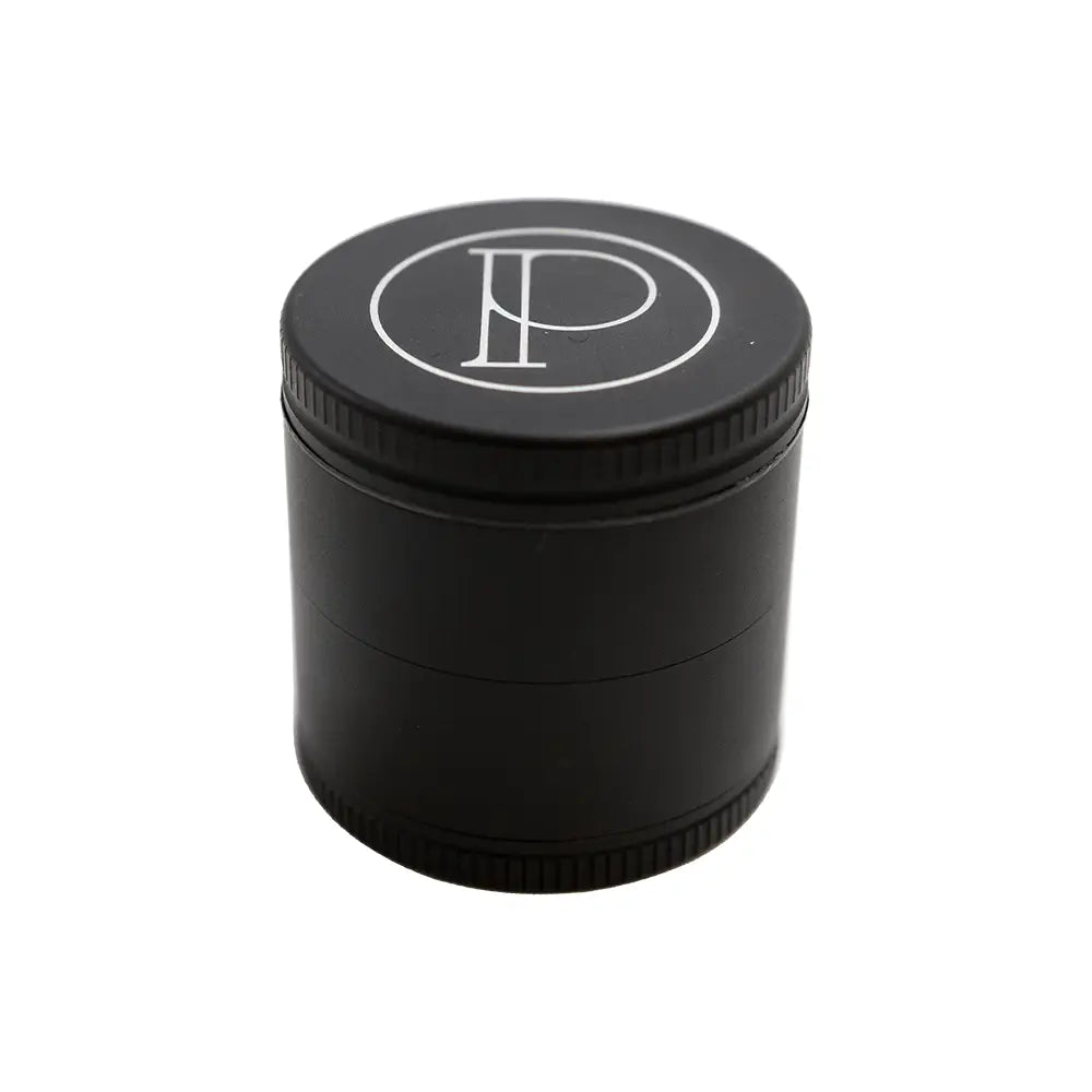 Prohibition Herb Grinder - 4 Pcs - 2.2’’ - Matte Black