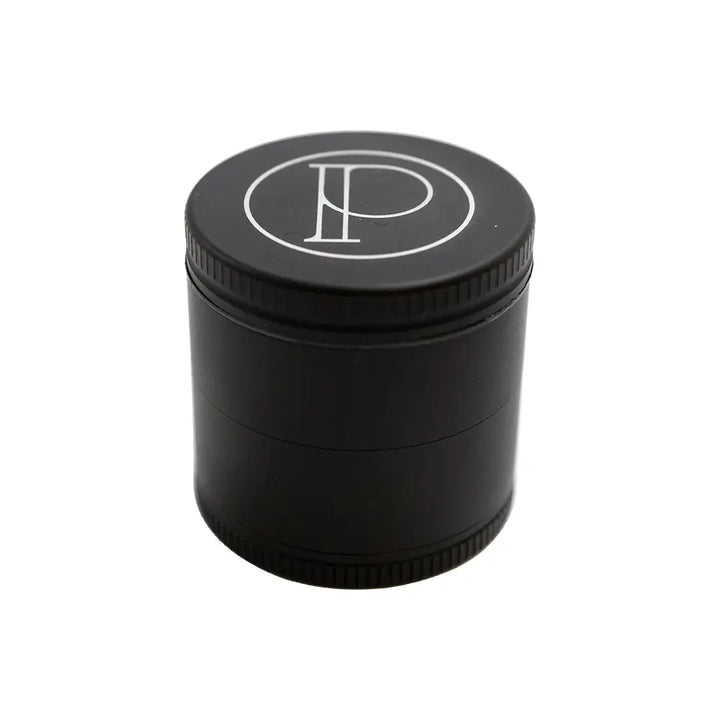 Prohibition Herb Grinder - 4 Pcs - 2.2’’ - Matte Black