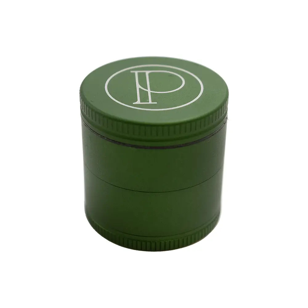 Prohibition Herb Grinder - 4 Pcs - 2.2’’ - Matte Green
