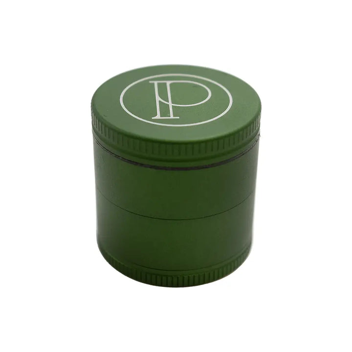 Prohibition Herb Grinder - 4 Pcs - 2.2’’ - Matte Green