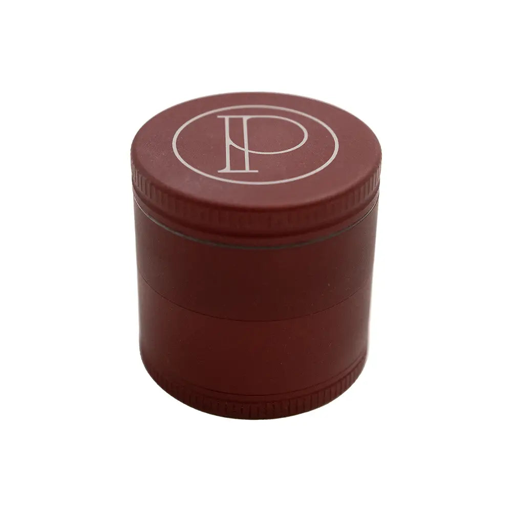 Prohibition Herb Grinder - 4 Pcs - 2.2’’ - Matte Red