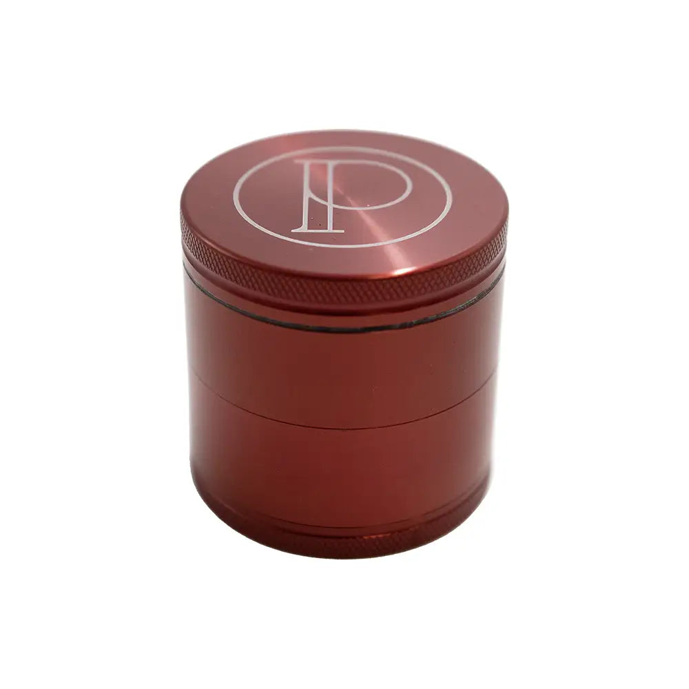 Prohibition Herb Grinder - 4 Pcs - 2.2’’ - Red