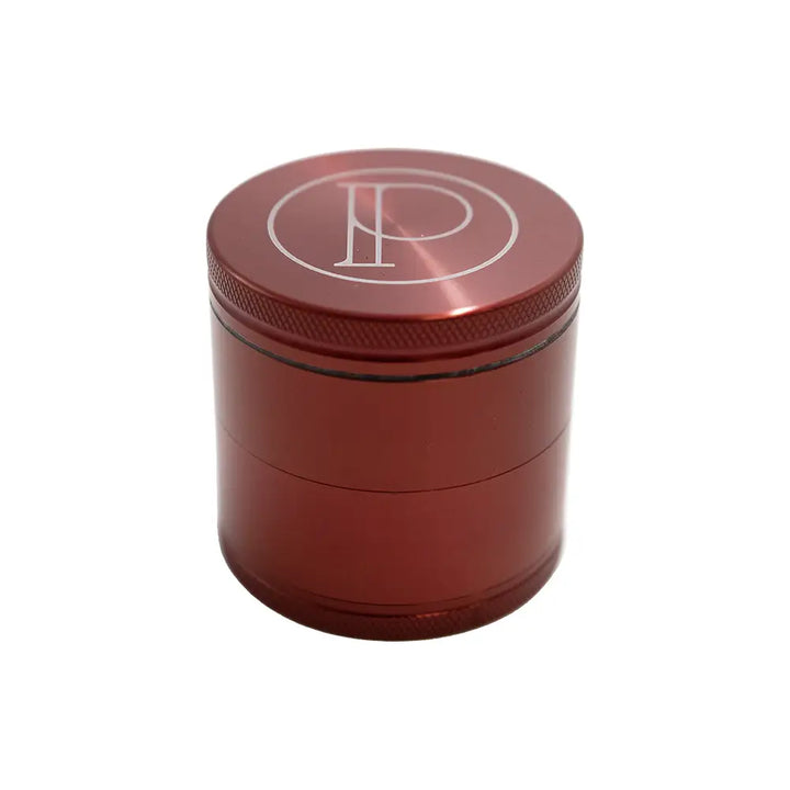 Prohibition Herb Grinder - 4 Pcs - 2.2’’ - Red