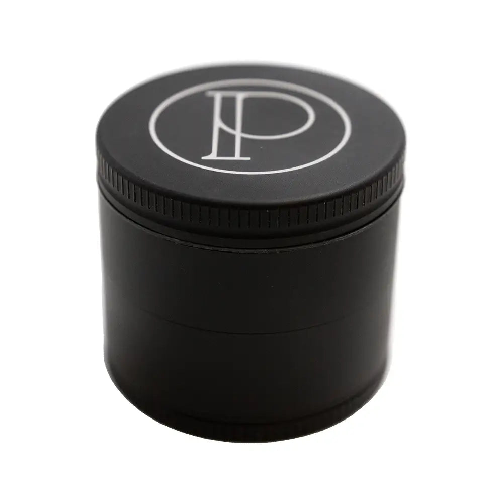 Prohibition Herb Grinder - 4 Pcs - 2.5’’ - Matte Black