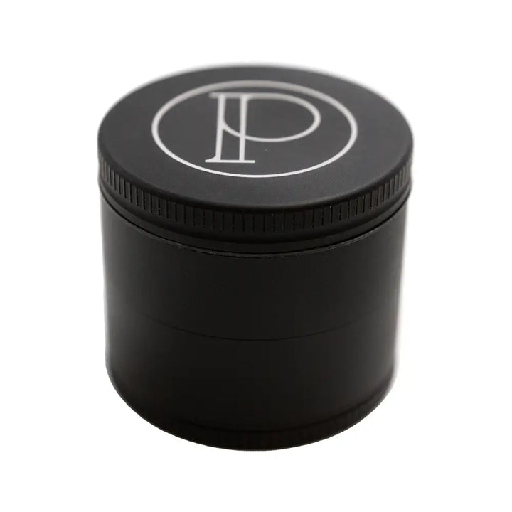 Prohibition Herb Grinder - 4 Pcs - 2.5’’ - Matte Black
