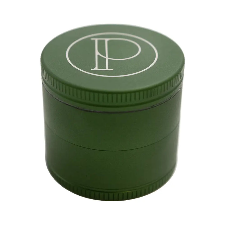 Prohibition Herb Grinder - 4 Pcs - 2.5’’ - Matte Green
