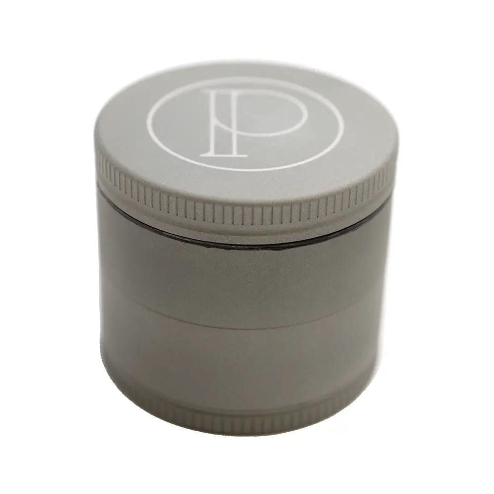 Prohibition Herb Grinder - 4 Pcs - 2.5’’ - Matte Grey