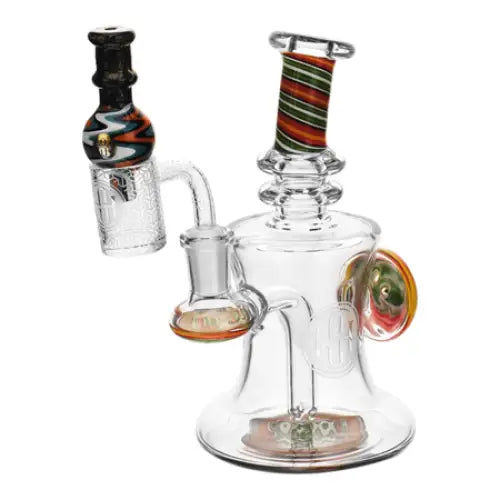 Puff Brands - High Society - Astara Premium Wig Wag Hybrid Waterpipe - 7.5’’ - Green