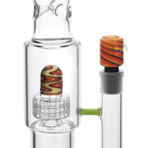 Puff Brands - High Society - Gemini Premium Wig Wag Waterpipe - 16’’