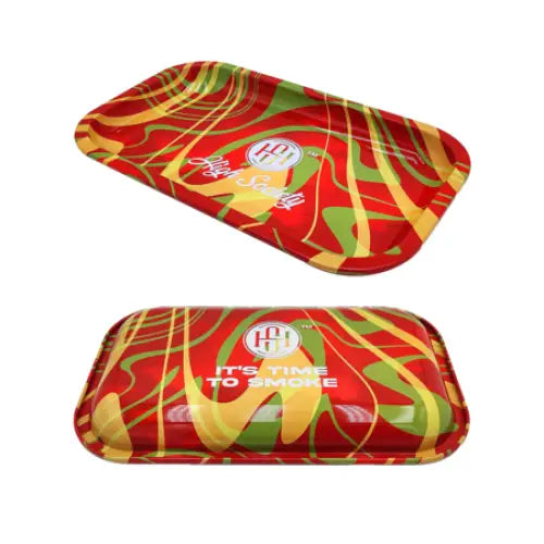 Puff Brands - High Society - Medium Metal Rolling Tray