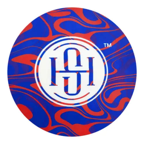 Puff Brands - High Society - Round Dab Mat - Blueberry