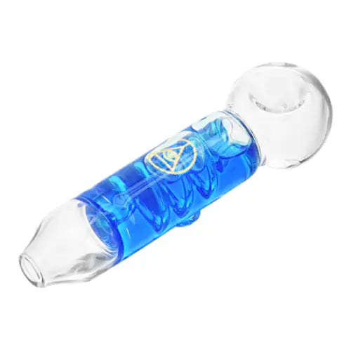 Puff Brands - Ritual Smoke - Blizzard Glycerin Filled Glass Spoon Pipes - 4.75’’ - Random Color