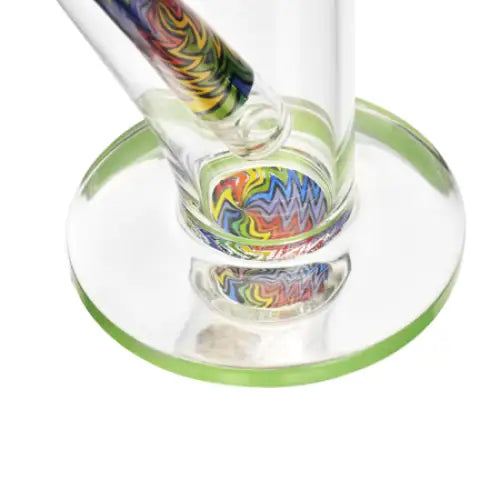 Puff Brands - Ritual Smoke - Prism Glass Bong Straight Tube - 10’’