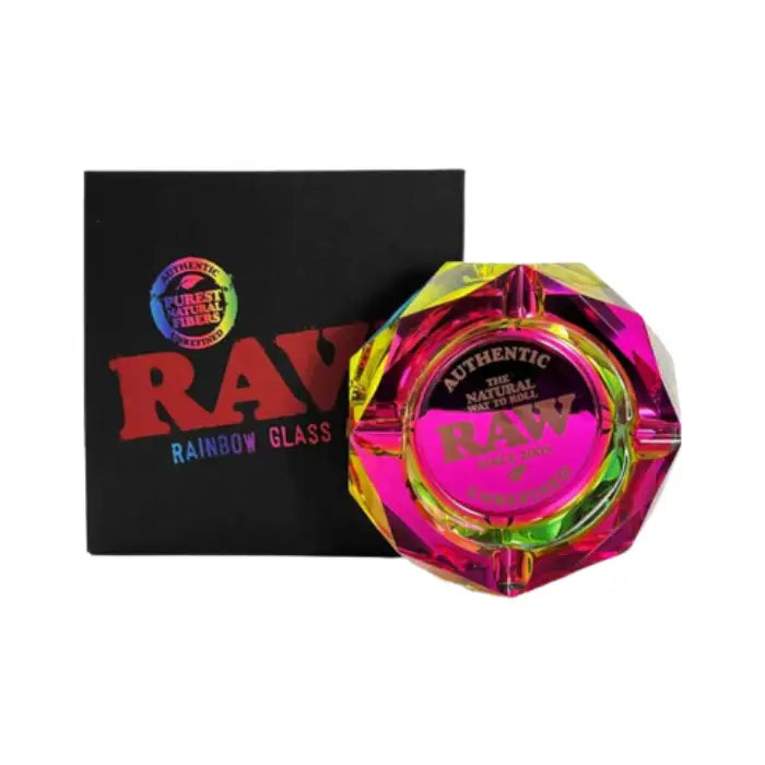 RAW - Rainbow Glass Ashtray