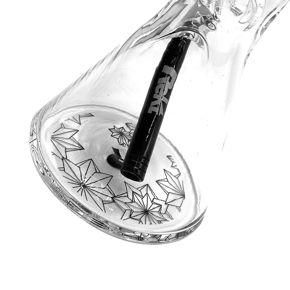 Rekt - 12’’ Beaker Bong - Floral Pattern - 7MM