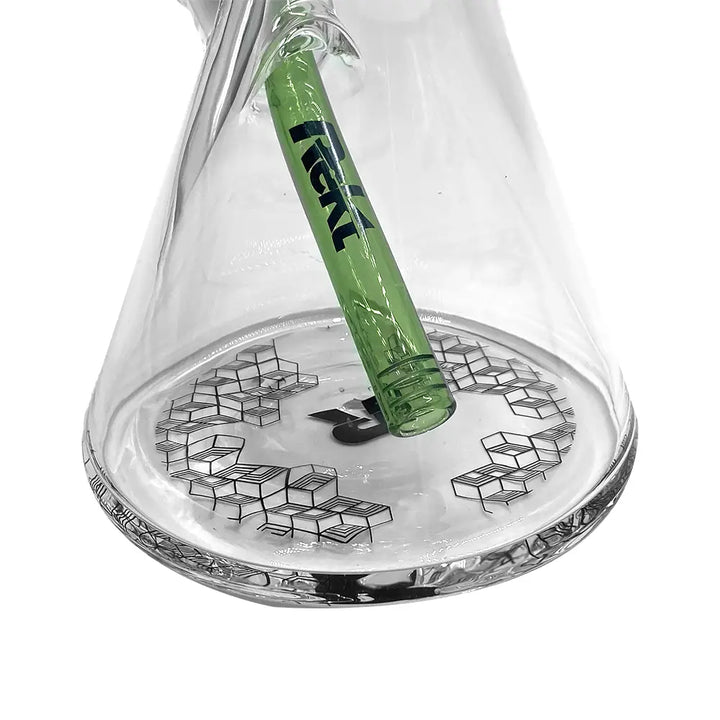 Rekt - 12’’ Beaker Bong - Honeycomb Pattern - 7MM