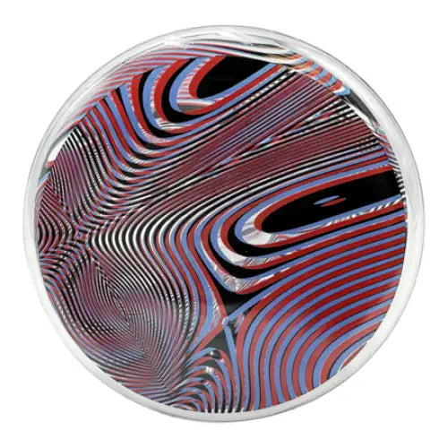 Rekt - 3d Vintage Glass Beaker Bong - Swirls - 14’’ - 9mm