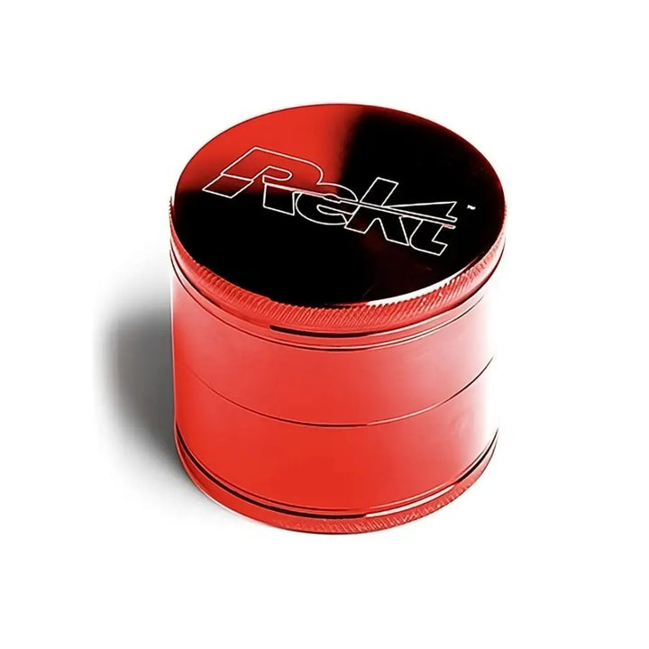 Rekt Grinder Detachable Magnetic Screen 4 piece 2.5’’ Red