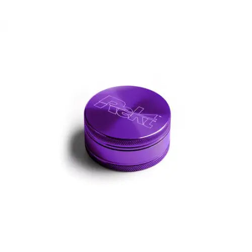Rekt Grinder - Square Tooth - 2-piece - 1.5’’ - Lilac