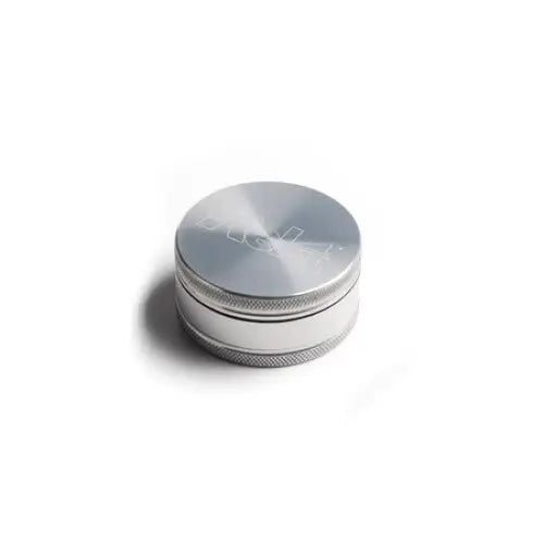 Rekt Grinder - Square Tooth - 2-piece - 1.5’’ - Silver
