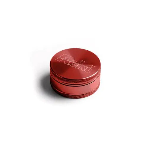 Rekt Grinder - Square Tooth - 2-piece - 2.5’’ - Red