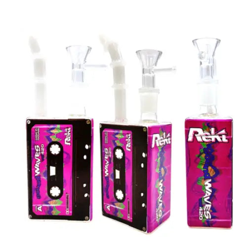 Rekt - Juice Box Bong - 8’’ - Cassette Tape 1