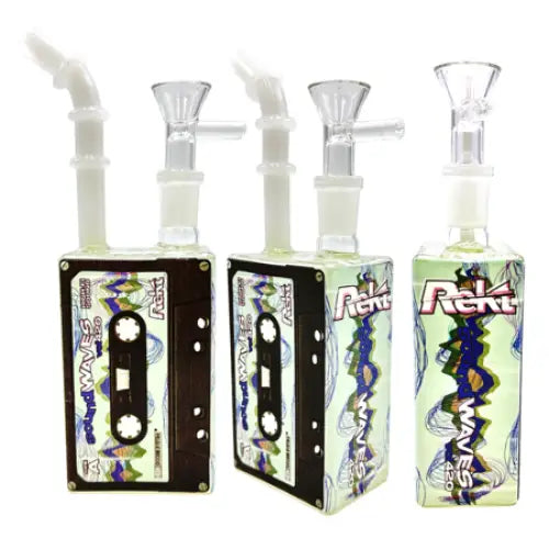 Rekt - Juice Box Bong - 8’’ - Cassette Tape 2