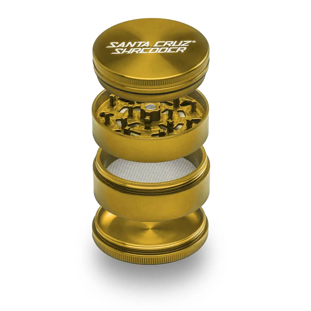 Santa Cruz Shredder - 4 Piece Grinder - 2.2’’ - Gold