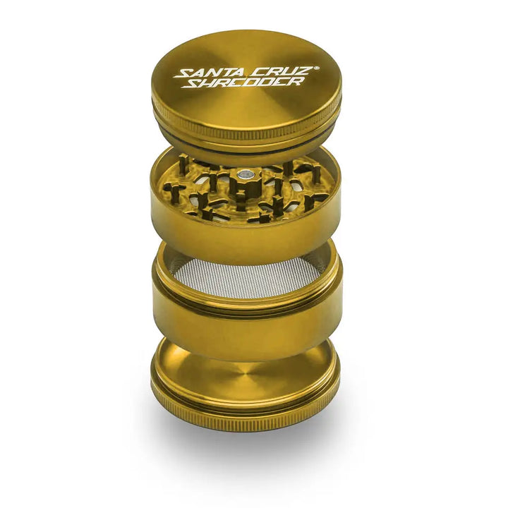 Santa Cruz Shredder - 4 Piece Grinder - 2.2’’ - Gold