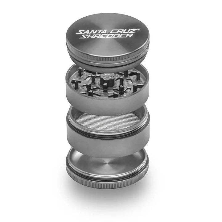 Santa Cruz Shredder - 4 Piece Grinder - 2.2’’ - Silver