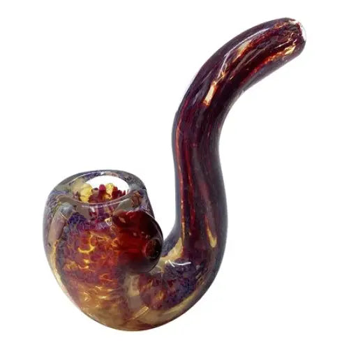 Sherlock Glass Pipe - Stubby Standing - Random Color