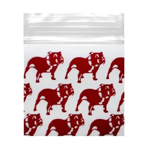Smell Proof Bags - Red Dog Pack 1k - 1’’ X 1’’