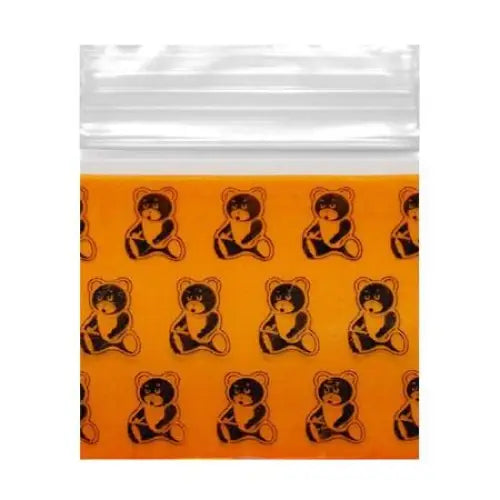 Smell Proof Bags Teddy Bear Pack 1k 1’’ X 1’’
