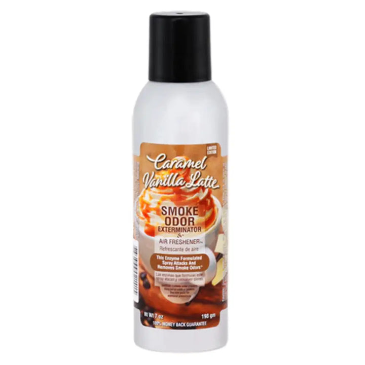 Smoke Odor Exterminator Air Freshener 7oz - Caramel Vanilla Latte