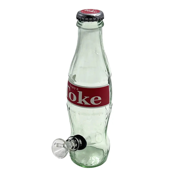 Soda Pop Bottle Glass Bong - Toke - 7.5’’