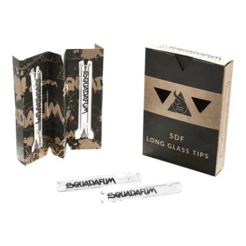 Squadafum - Long Glass Tip with Nozzle