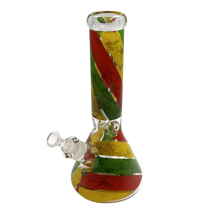 Tree Glass - 12’’ Rasta Beaker Bong - 7MM