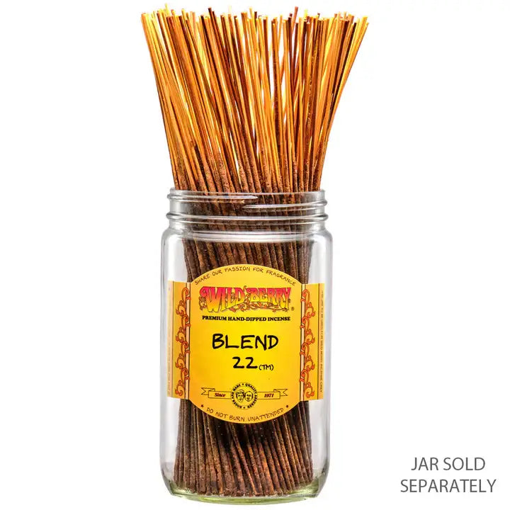Wild Berry - Blend 22 Incense Sticks - 100