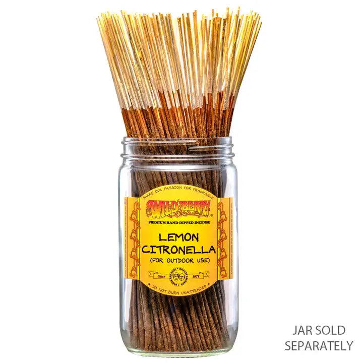 Wild Berry - Citronella Lemon Incense Sticks - 100