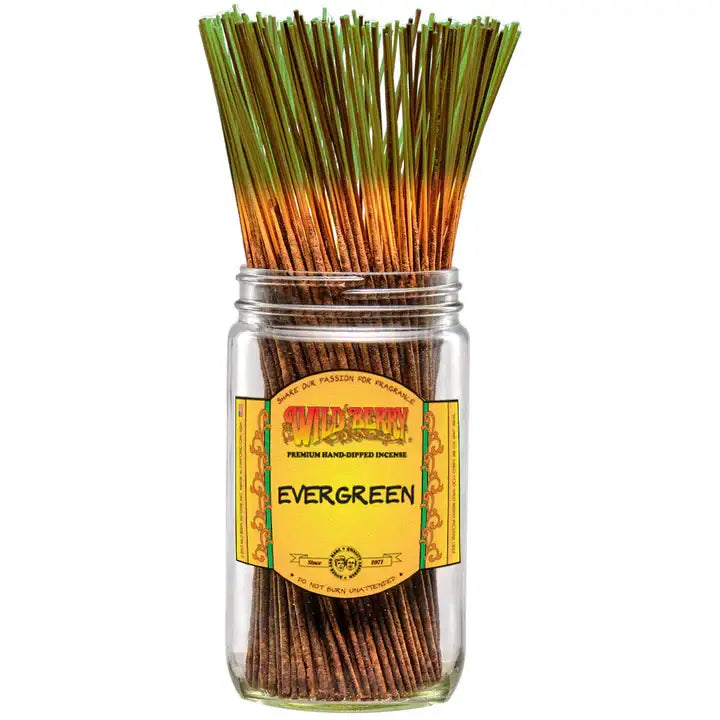 Wild Berry Evergreen Incense Sticks 100
