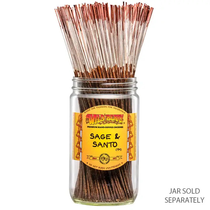 Wild Berry - Sage & Santo Incense Sticks - 100