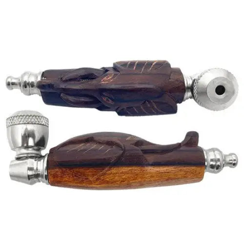 Wood & Metal Pipe - Elephant - 4’’