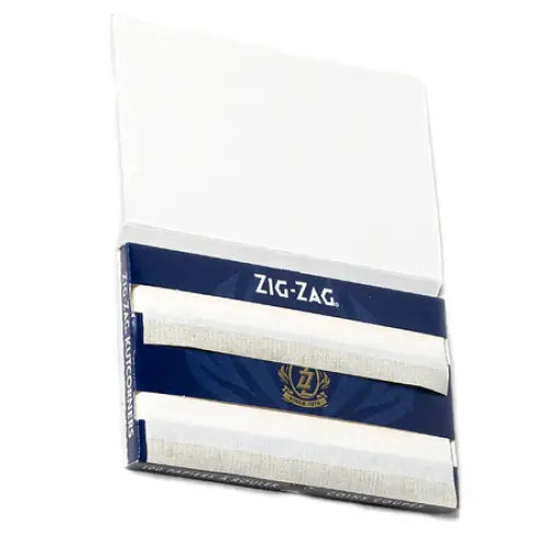 Zig zag Rolling Paper Kutcorners Blue Free Burning