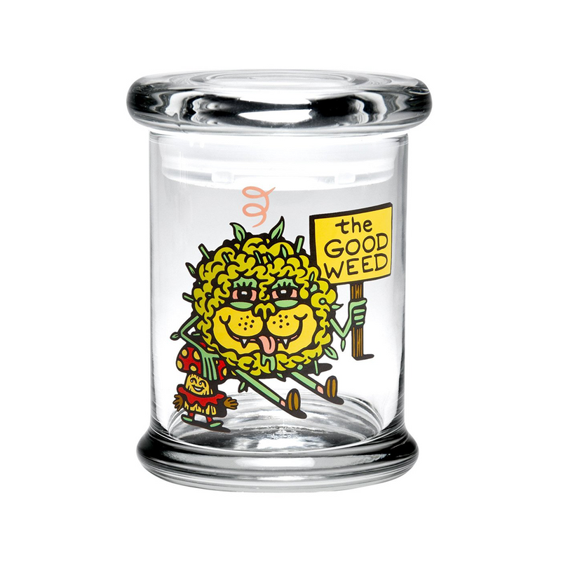 420 Science - Pop Top Glass Jar - Medium